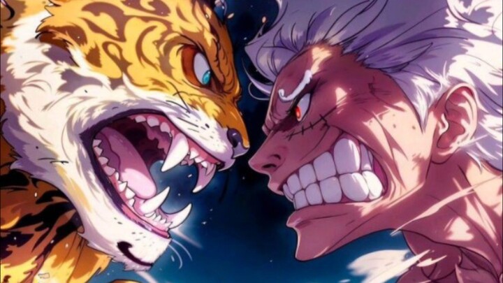 LUFFY KESAKITAN MENINJU SALAH SATU GOROSEI