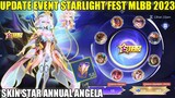 UPDATE EVENT STARLIGHT FEST MOBILE LEGENDS 2023! SKIN STAR ANNUAL ANGELA RILIS | SKIN STAR TAHUNAN