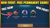 FREE PERMANENT SKINS AND MORE IN NEW EVENT!! | MOBILE LEGENDS 2021
