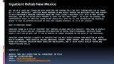 Inpatient Rehab New Mexico