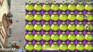 mọi cây max lv vs 999 zombie đọc báo 1 #game