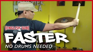 FASTER | Paradiddle Mastery PART 2 | DRUM LESSON