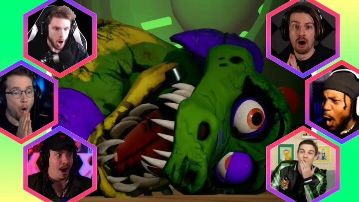 Gamers React to : Decommissioning Monty [FNAF: Security Breach]