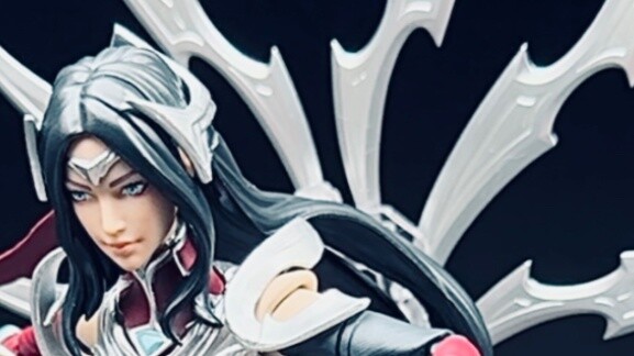 โมเดลขยับของสาวดาบ LOL ที่คุณไม่คิดว่าจะมาแรงขนาดนี้ Bandai BNF series ลีกออฟเลเจนดส์ blade dancer I