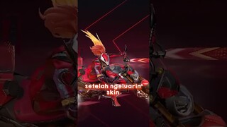 setelah skin colab nya laku 4 Hero ini bakal di nerf brutal 🤓#mlbb