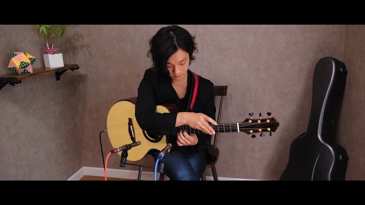 Demon Slayer OP LiSA "Red Lotus" (Fingerstyle Guitar) Yuki Matsui/Yuki Matsui