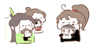 [Trilogi Mo Xiang |. Fan] Ternyata kakak kedua Lan juga sedikit cengeng (ooc hati-hati saat masuk bg