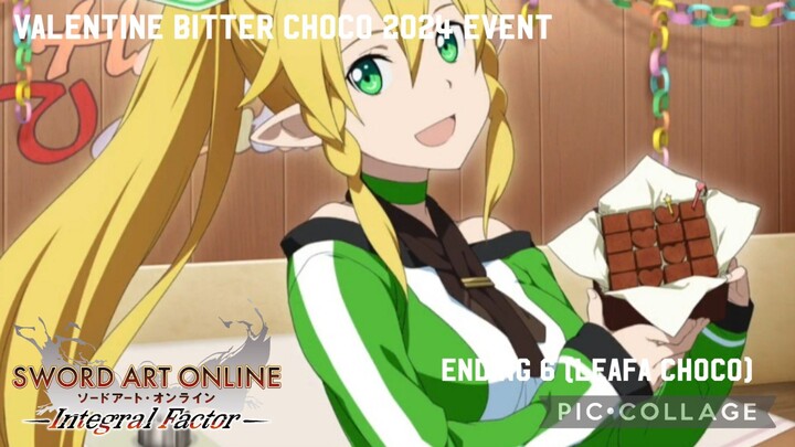 Sword Art Online Integral Factor: Valentine Bitter Choco 2024 Event Ending 6 (Leafa Choco)