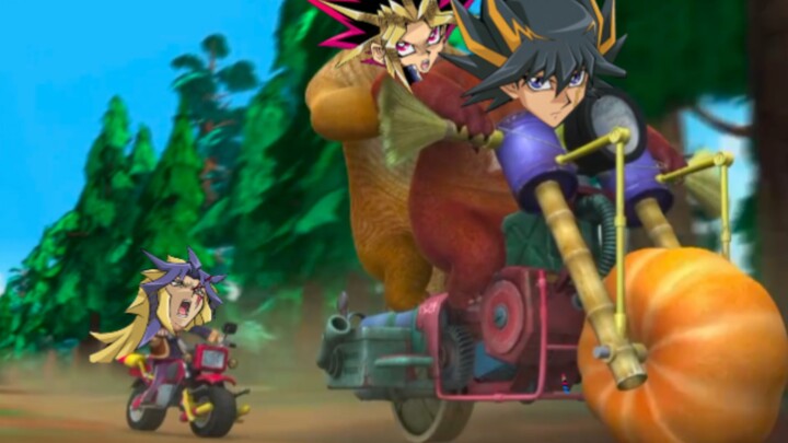 Yusei takes the King Riding Duel