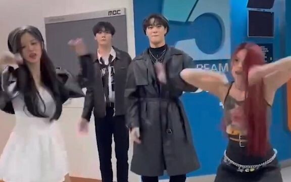 【nmixx Oh Haewon】اتضح أن تحدي الموجة الكبيرة هذا تم تصويره بواسطة Haewon
