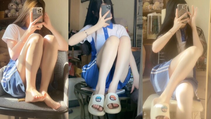 Put on the “school uniform” and dress yourself up like a student!