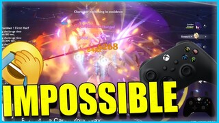 GENSHIN PC player TRY CONTROLLER ( GONE WRONG)