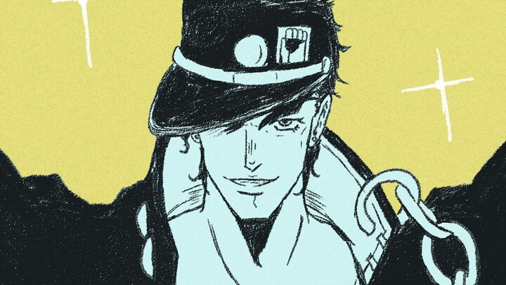 【JOJO Handwriting】Jotaro★Get★Down