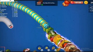 Worms zone.io 289 Rắn Phàm ăn - Vùng Giun Đất 4