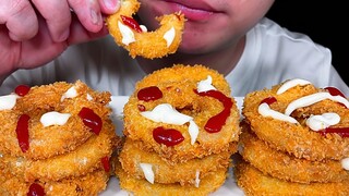 [Mukbang] Ăn táo chiên giòn vàng ruộm, âm thanh siêu đã tai!