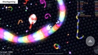 Slither.io A.I. 200,000+ Score Epic Slitherio Gameplay #90 15