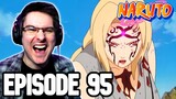 THE FIFTH HOKAGE?! | Naruto Episode 95 REACTION | Anime Reaction