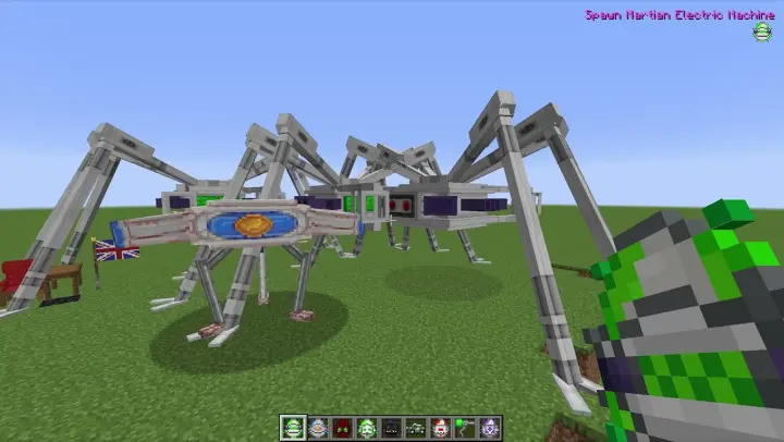 The War of the Worlds MOD in Minecraft