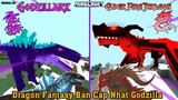 Review Addon Rồng Dragon Fantasy Beta Update Quái Vật Godzillark Cực Ngầu Trên Mcpe  | KIDING MC