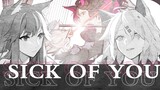 [Doujin painting - dubbing][Arknights] Sick of You