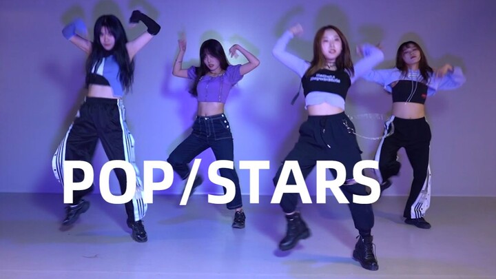 【K/DA】 هل أحببت جامعة نانغونغ التقنية هكذا؟ رقص مقلد لأغنية POP/STARS