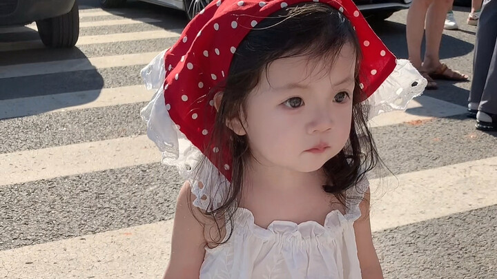 What’s it like when an attention-seeking little sister picks up her big brother from school?