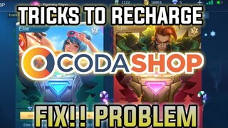 TRICKS TO FIX THE MAINTENANCE IN CODASHOP | Mobile Legends 2019