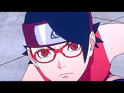 Sarada Uchiha Use Sharingan Bilibili