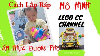 Mô hình Ẩm Thực đường Phố Nhật Bản l Lắp ráp Lego CC