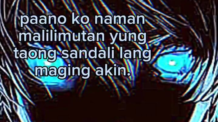 iiwasan kita pero di kita kakalimutan