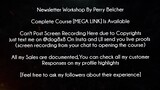 Newsletter Workshop By Perry Belcher Course download