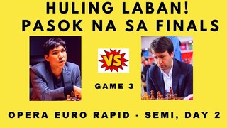 MATINDING HULING LABAN! Rajabov vs So!  Opera Euro Rapid - Semifinals, Day 2 game 3