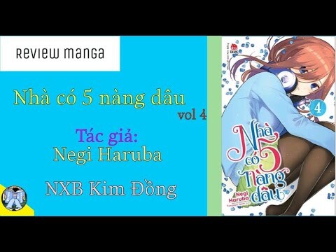 Review manga #20: Nhà có 5 nàng dâu vol 4 - NXB Kim Đồng