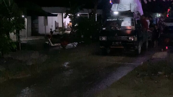 Takbir keliling.desa pulutan