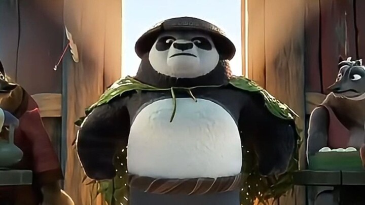 Po's dad is bragging about this