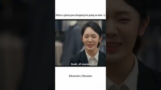 When ghost goes shopping for blind date 💀👻🤣 | Midnight Studio | #Kdrama #midnight studio #newshorts