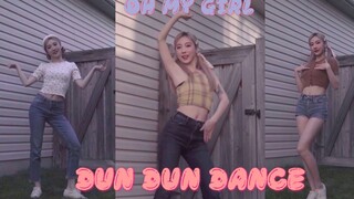 清爽夏日阳间曲《Dun Dun Dance》OH MY GIRL 三套换装翻跳