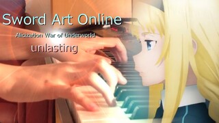 【钢琴】 刀剑神域 第三季下 ED「unlasting -LiSA」 Piano Cover By Yu Lun