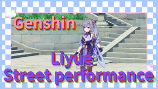 Liyue Street performance
