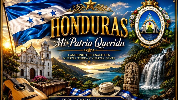 Honduras, mi patria querida. 🇭🇳🤍