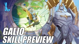 Wild Rift - Galio Skill Preview