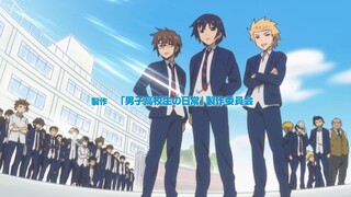 Danshi Koukousei No Nichijou - Eps 2 Sub Indo