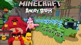 Minecraft x Angry Birds DLC - Terence vs Pig army