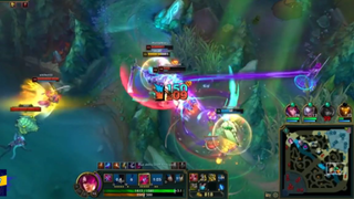 Lol COm bat mát máy luôn ở pha này #montage#highlight