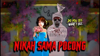 NIKAH SAMA POCONG  | HORROR MOVIE SAKURA SCHOOL SIMULATOR #HORORMISTERI