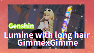 Lumine with long hair GimmexGimme