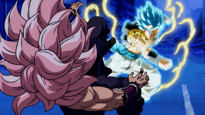 [Super Dragon Ball Heroes] Ultra Blue Gogeta VS Super Three-Pink Goku (Zamasu)!