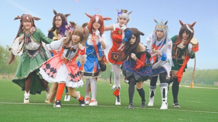 [ Uma Musume: Pretty Derby ]Dream Benz (ﾕﾒｦｶｹﾙ!) - super touching version of 7 people!