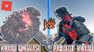 Kaiju Universe Vs Project Kaiju! || WHO HAS A BETTER MECHA GODZILLA 2021!?