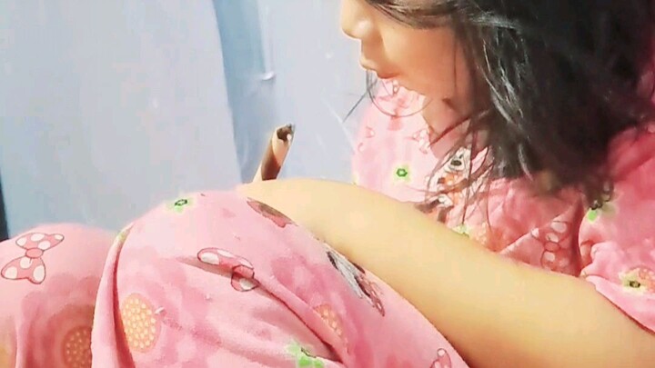 she's having her own world until....                                        me: Yes My Love"